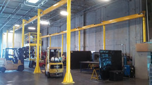 crane laser metal cutting crane
