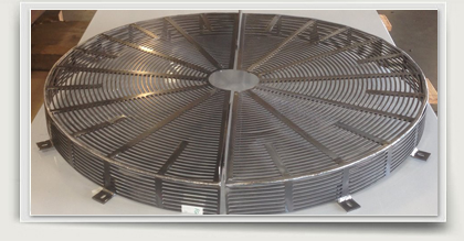 fan guard heat exchanger